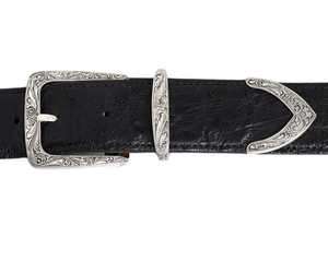 Chacon Denver Fine Engraved 3 PC Buckle, 1 1/2" Chacon Denver Fine Engraved 3 PC Buckle, 1 1/2"