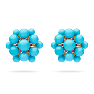 *VIRTUAL JEWELRY EVENT* Paul Morelli Turquoise Orbit Earrings *VIRTUAL JEWELRY EVENT* Paul Morelli Turquoise Orbit Earrings