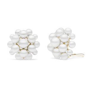 *VIRTUAL JEWELRY EVENT* Paul Morelli Pearl Orbit Clip Earrings *VIRTUAL JEWELRY EVENT* Paul Morelli Pearl Orbit Clip Earrings