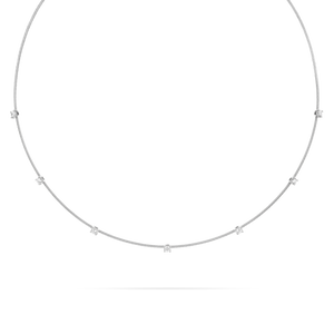 *VIRTUAL JEWELRY EVENT* Paul Morelli Single Unity Necklace With 7 Diamonds, 16" *VIRTUAL JEWELRY EVENT* Paul Morelli Single Unity Necklace With 7 Diamonds, 16"
