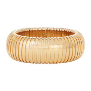 Sidney Garber 18K Yellow Gold Domed Cuff, Size Regular Sidney Garber 18K Yellow Gold Domed Cuff, Size Regular