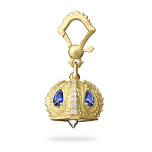 *VIRTUAL JEWELRY EVENT* Paul Morelli Raja Meditation Bell with Blue Sapphires *VIRTUAL JEWELRY EVENT* Paul Morelli Raja Meditation Bell with Blue Sapphires