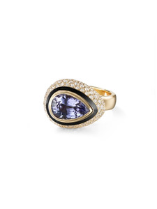 *Virtual Jewelry Event* Melissa Kaye Lenox Bubble Ring (Tanzanite), Size 7 *Virtual Jewelry Event* Melissa Kaye Lenox Bubble Ring (Tanzanite), Size 7