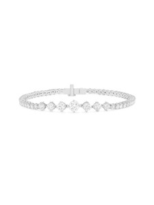 *Virtual Jewelry Event* Melissa Kaye Stella Graduated Tennis Bracelet, 6.5" *Virtual Jewelry Event* Melissa Kaye Stella Graduated Tennis Bracelet, 6.5"