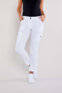 *SPECIAL ORDER* Anatomie The Kate Skinny Cargo Pants in White *SPECIAL ORDER* Anatomie The Kate Skinny Cargo Pants in White