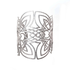*SHOP & SIP EVENT* COOMI Lotus Flower Sterling Silver Cuff *SHOP & SIP EVENT* COOMI Lotus Flower Sterling Silver Cuff