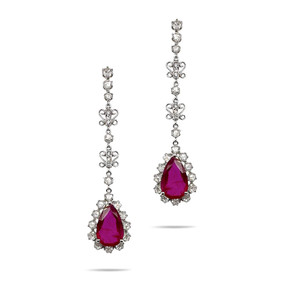 *SHOP & SIP EVENT* COOMI Trinity Ruby Drop Earrings *SHOP & SIP EVENT* COOMI Trinity Ruby Drop Earrings