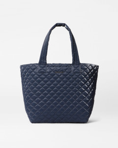 MZ Wallace Medium Metro Tote Deluxe in Ink Liquid MZ Wallace Medium Metro Tote Deluxe in Ink Liquid