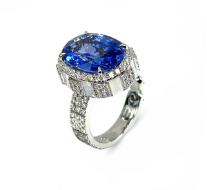 *SHOP & SIP EVENT* COOMI Trinity Cornflower Sapphire & Diamond Ring *SHOP & SIP EVENT* COOMI Trinity Cornflower Sapphire & Diamond Ring