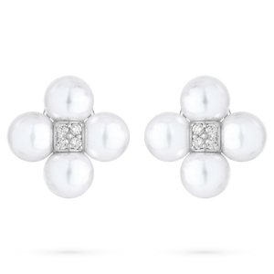Paul Morelli Pearl Sequence Post Clip Earrings Paul Morelli Pearl Sequence Post Clip Earrings