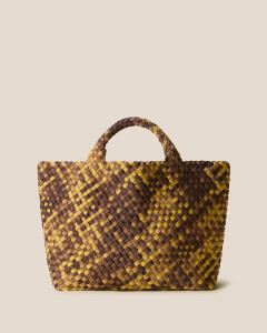 NAGHEDI St. Barths Medium Tote Watercolor in Tortoiseshell NAGHEDI St. Barths Medium Tote Watercolor in Tortoiseshell
