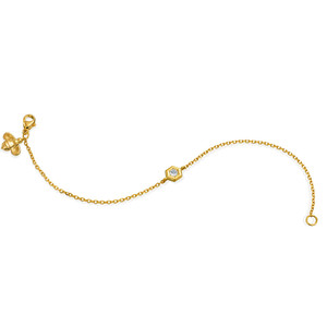 *SPECIAL ORDER* Gumuchian Single Diamond B Bracelet, 6.5" *SPECIAL ORDER* Gumuchian Single Diamond B Bracelet, 6.5"