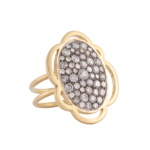 *RESERVE TODAY* Sylva & Cie. Ten Table Floral Ring, Size 7 1/4 *RESERVE TODAY* Sylva & Cie. Ten Table Floral Ring, Size 7 1/4