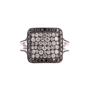 *RESERVE TODAY* Sylva & Cie. Small Square Ten Table Ring, Size 7 1/2 *RESERVE TODAY* Sylva & Cie. Small Square Ten Table Ring, Size 7 1/2
