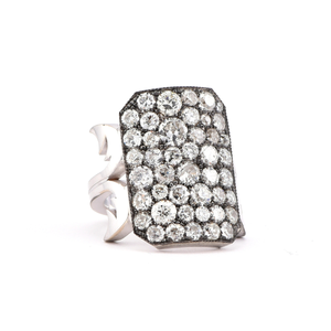 *RESERVE TODAY* Sylva & Cie. Short Old Euro Ten Table Ring, Size 8 *RESERVE TODAY* Sylva & Cie. Short Old Euro Ten Table Ring, Size 8