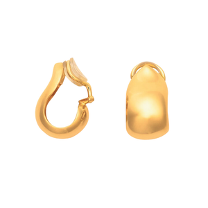 Tamara Comolli 18K Yellow Gold Large Clip Hoop Earrings