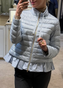 Herno Jacket in Nylon Ultralight and New Techno Taffeta in Light Blue