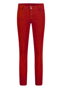 MAC Dream Straight Jeans in Ruby Red