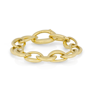 *RESERVE TODAY* Paul Morelli 18K Yellow Gold Ultimate Gold Link Bracelet (Large Link), 7.25"