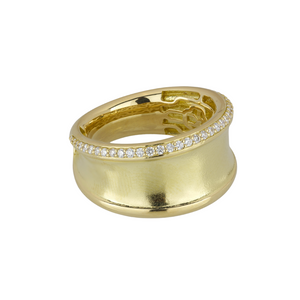 *RESERVE TODAY* Paul Morelli 18K Yellow Gold Gallent Ring