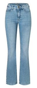 MAC Dream Boot Authentic Jeans in Summer Blue Clouds