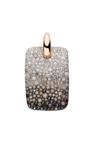 Pomellato Sabbia 18K Rose Gold Pendant with Diamonds