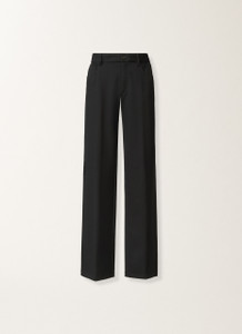 Fabiana Filippi Milano Jersey Pants in Midnight Blue, Size 48