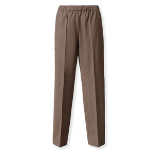 *VIRTUAL TRUNK SHOW* Fabiana Filippi Bistretch Wool Jogging Trousers With Front Crease