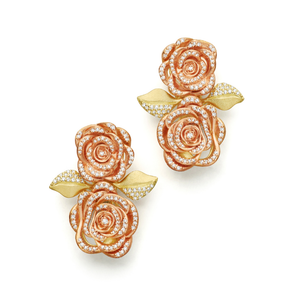 Paul Morelli Double Rosebud Earrings