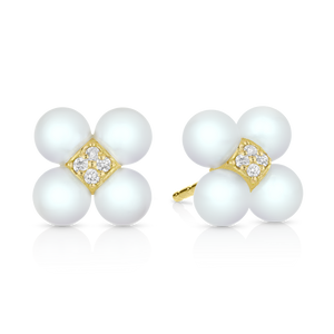 Paul Morelli Pearl Sequence Stud Earrings