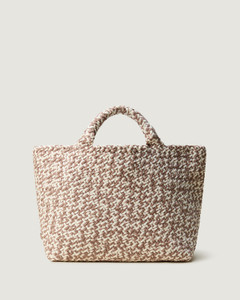 NAGHEDI St. Barths Medium Tote Prism in Flax
