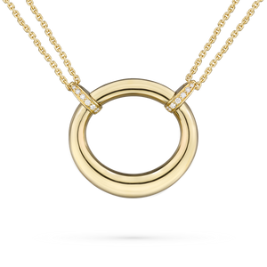 *SHOP & SIP EVENT* Paul Morelli Ultimate Gold Pendant (Medium), 18"