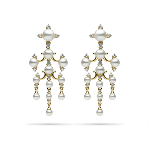 *SHOP & SIP EVENT* Paul Morelli Tiered Pearl Dangle Earrings