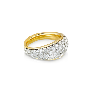 *SHOP & SIP EVENT* Paul Morelli Two Tone Small Tapered Confetti Ring