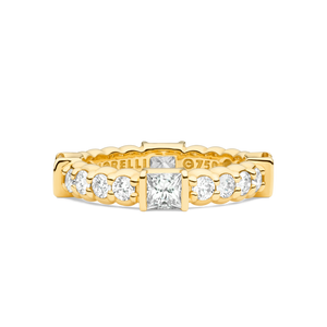 *SHOP & SIP EVENT* Paul Morelli Pinpoint Square Diamond Eternity Ring