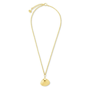 Cadar 18K Yellow Gold Shell Pendant Necklace