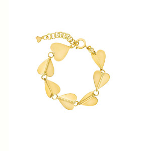 Cadar 18K Yellow Gold Wings of Love Chain Bracelet (Wide)