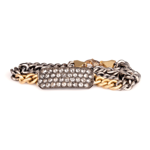 Sylva & Cie. Grey Diamond Ten Table Bracelet