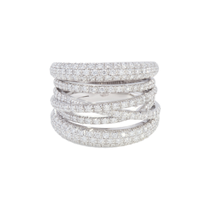 *RESERVE TODAY* Sidney Garber Diamond Scribble Ring