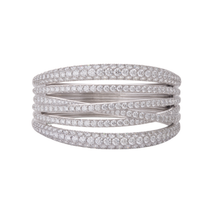 *RESERVE TODAY* Sidney Garber Diamond Pavé Scribble Bracelet