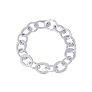 *RESERVE TODAY* Sidney Garber Crescent Link Bracelet, 7.5"