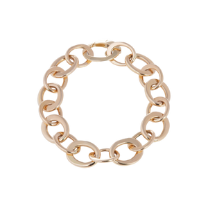 Sidney Garber 18K Yellow Gold Crescent Link Bracelet, 7.5"