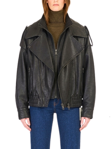 *RESERVE TODAY*Augustina's Helena Leather Jacket in Black