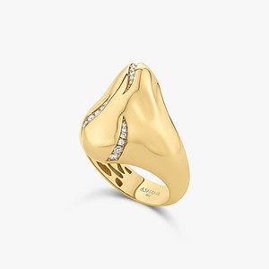 Ashaha Marilyn Yellow Gold Ring