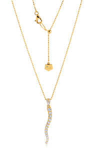 Graziela 18K Yellow Gold Rio Diamond Necklace