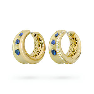 Paul Morelli Gallant Snap Hoop Earrings, 10mm