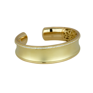 Paul Morelli 18K Yellow Gold Med Mega Gallant Cuff
