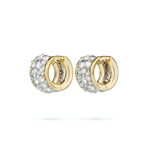 Paul Morelli Two Tone Snap Hoop Earrings, Large