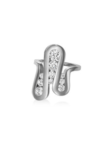 Melissa Kaye 18K Blackened Gold Daphne Joy Ring