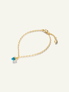Tamara Comolli MiniMikado 18K Yellow Gold Bracelet with Swiss Topaz